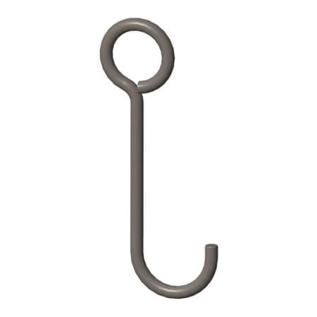 M&W 1/4Dia. X 6 Working Length J-Hook Style A